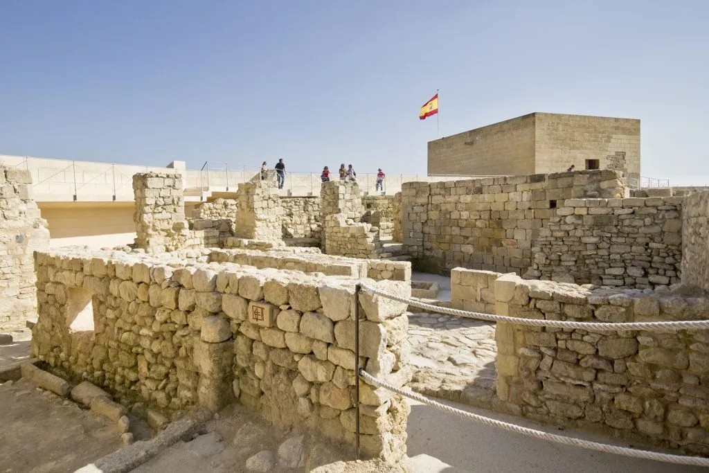 Fortaleza de la Mota: Entrada de acceso rápido