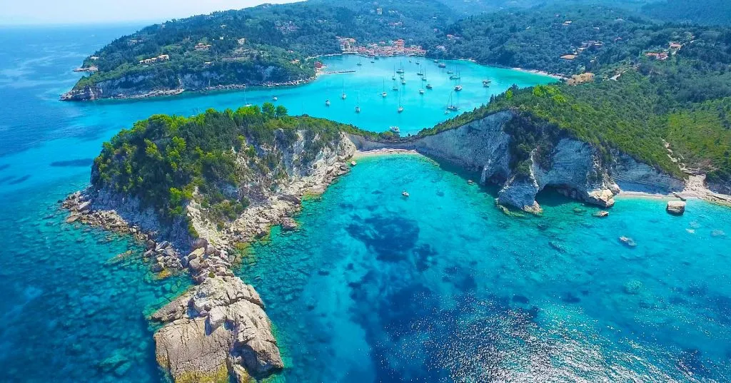 Paxos & Antipaxos Blue Caves Cruise (Lakka Village) From Corfu Port