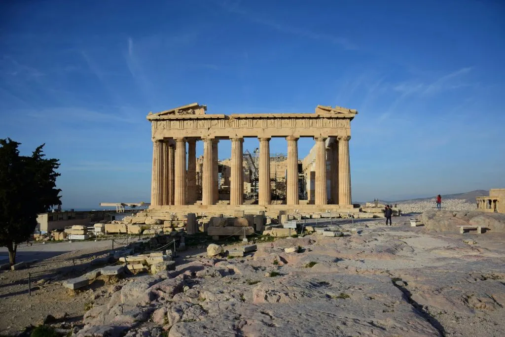 Atenas: Excursão privativa de dia inteiro em microônibus + traslado do hotel