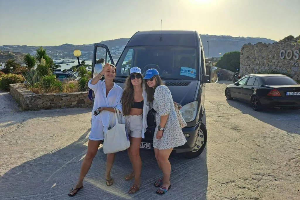 Mykonos : Croisière en bateau vers Rhenia + visite guidée de Delos