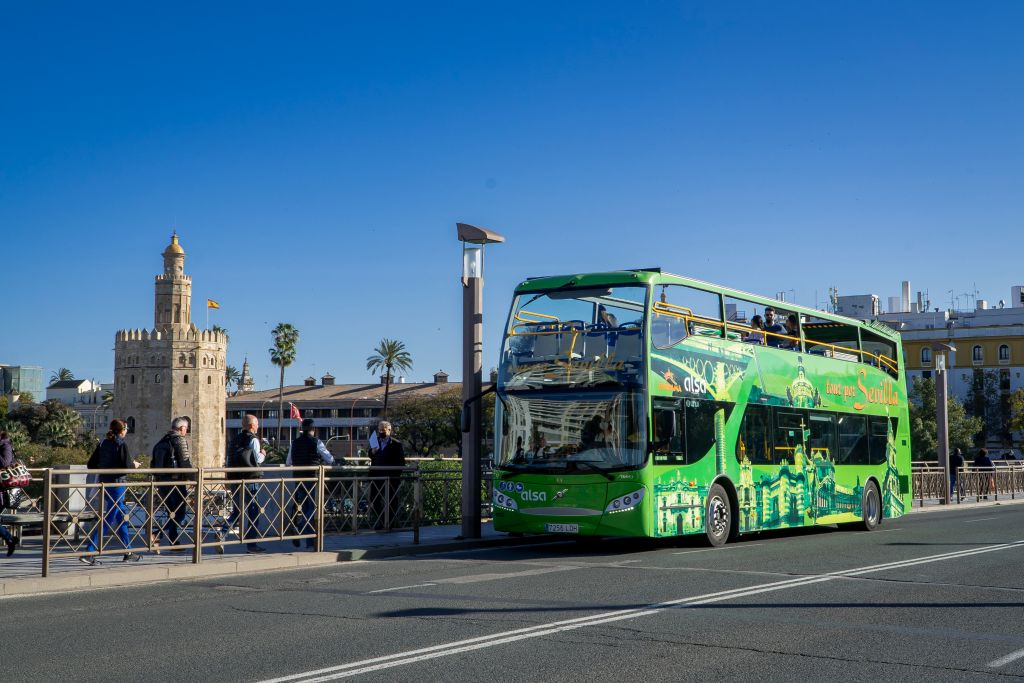 Séville : Visite en bus + croisière + spectacle de flamenco + visite guidée de la ville