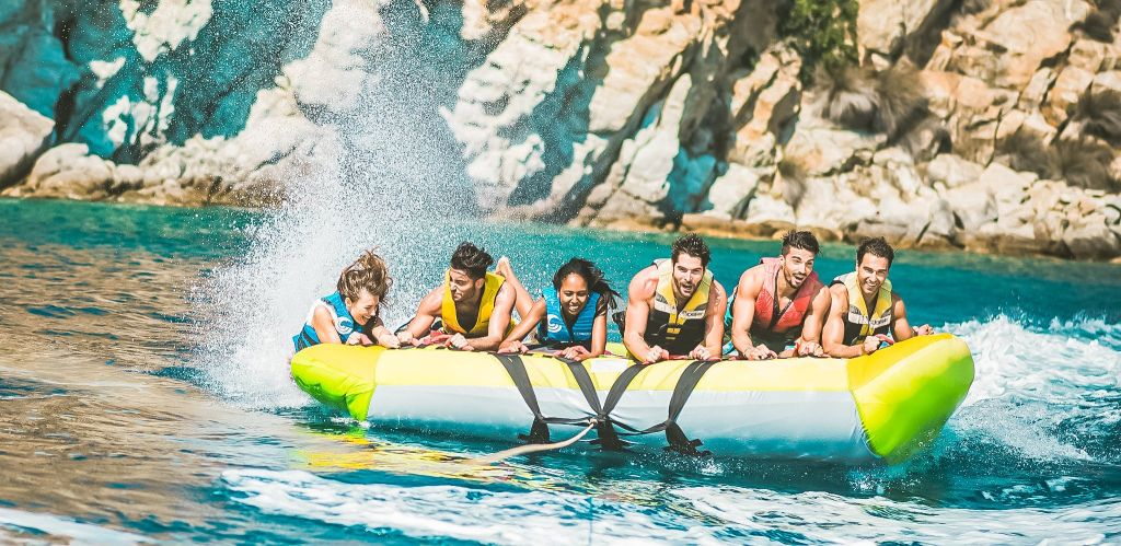 Mykonos Super Paradise Beach: Tubing Water Rental