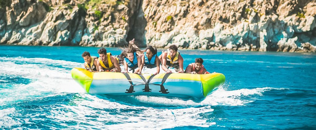 Mykonos Super Paradise Beach: Tubing Water Rental