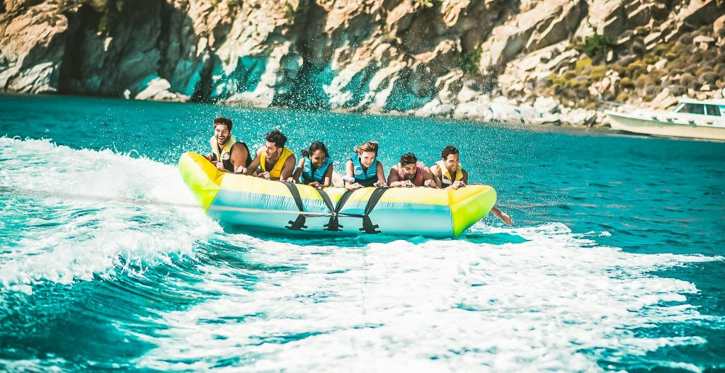 Mykonos Super Paradise Beach: Tubing Water Rental
