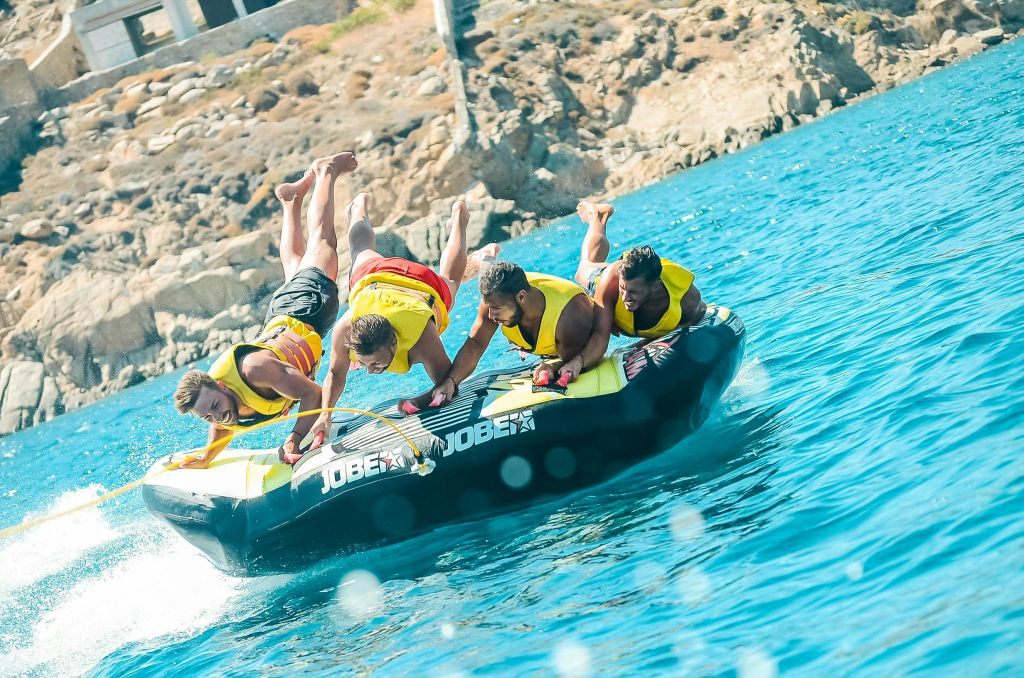 Mykonos Super Paradise Beach: Tubing Water Rental