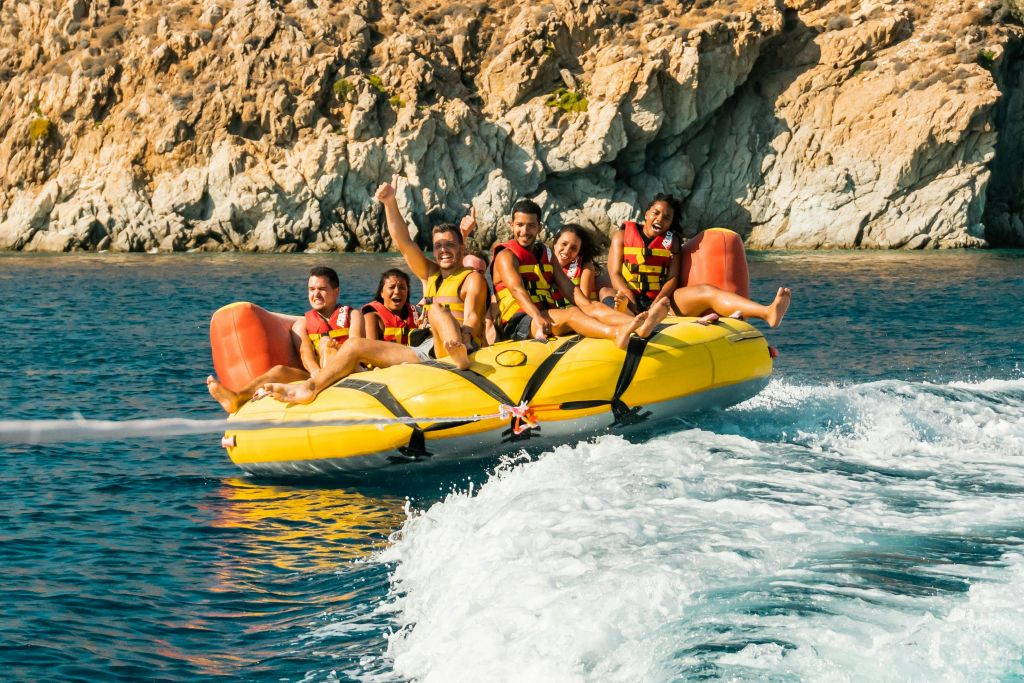 Mykonos Super Paradise Beach: Tubing Water Rental