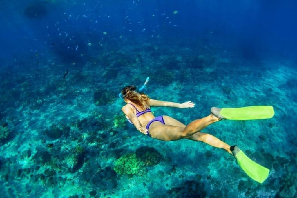 Rhodes : Croisière en bateau + plongée en apnée + déjeuner