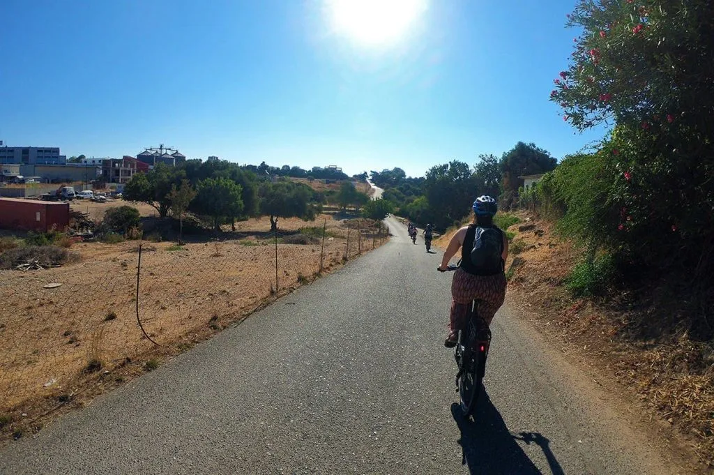 Kallithea Springs: E-bike Tour from Rhodes + Snorkeling