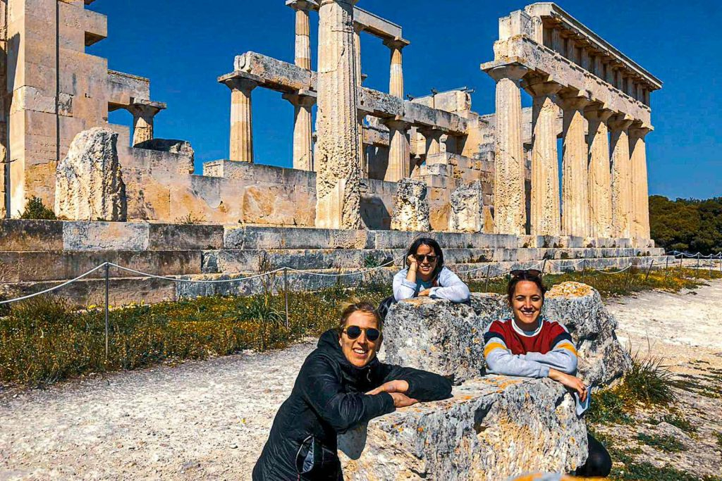 Isla Egina: Excursión Guiada en Bicicleta desde Atenas + Billete de Ferry
