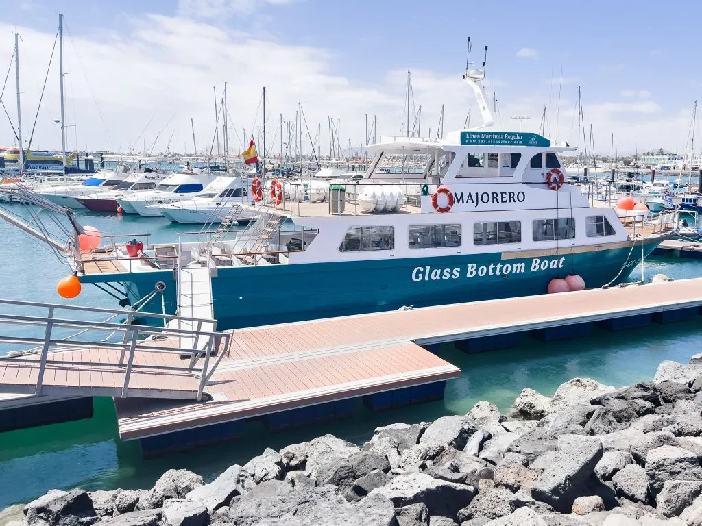 Isla de Lobos: Ferry desde Corralejo