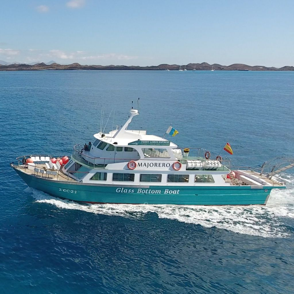 Isla de Lobos: Ferry desde Corralejo