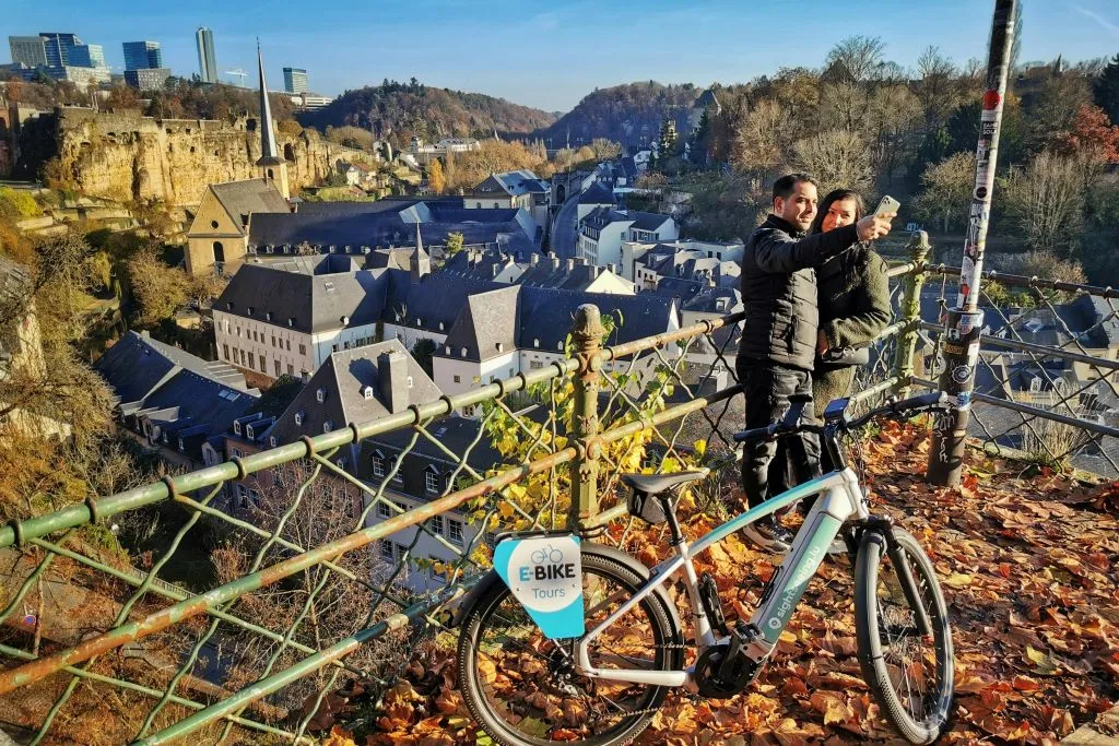 Cidade de Luxemburgo: Tour guiado pelo eBike