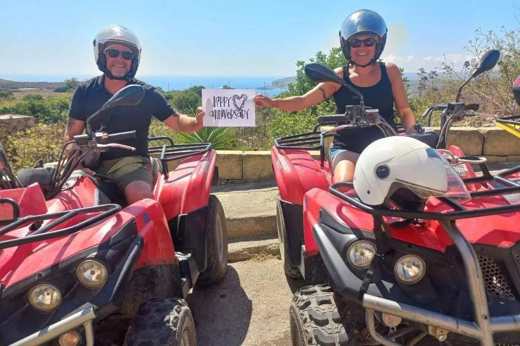 Comino and Gozo: Full Day Quad Tour, Blue Lagoon and Private Boat