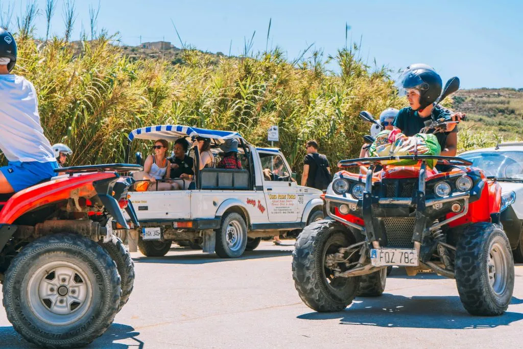 Comino and Gozo: Full Day Quad Tour, Blue Lagoon and Private Boat
