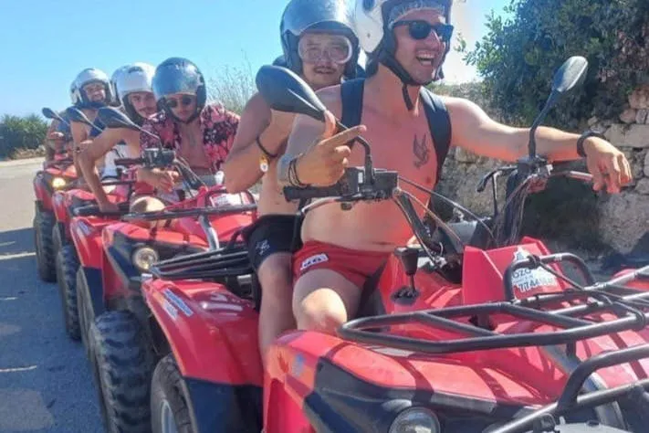 Comino and Gozo: Full Day Quad Tour, Blue Lagoon and Private Boat