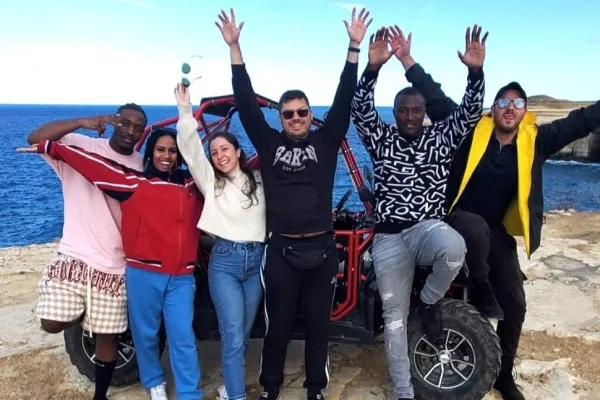 Gozo: Dia inteiro de passeio guiado de buggy + almoço + transferes