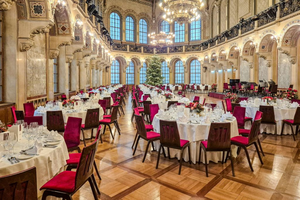 Gala de Ano Novo no Palais Ferstel: Concerto + Jantar de Gala