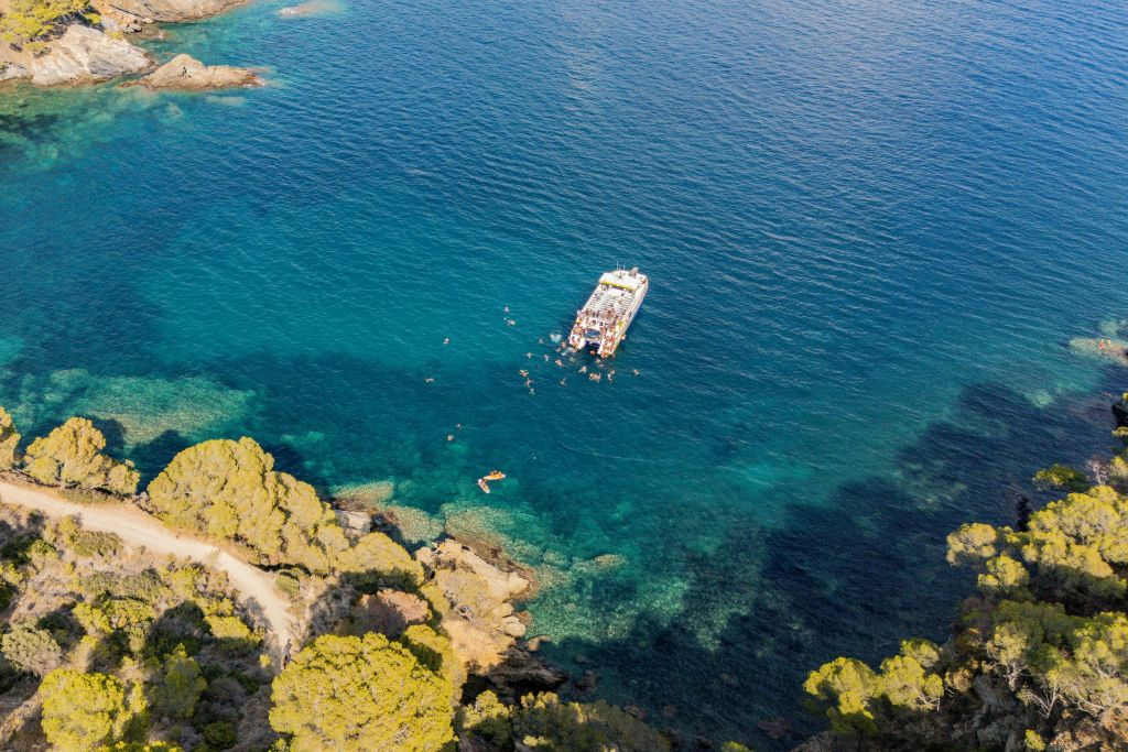 Cap de Creus: Excursión en barco + Parada para nadar