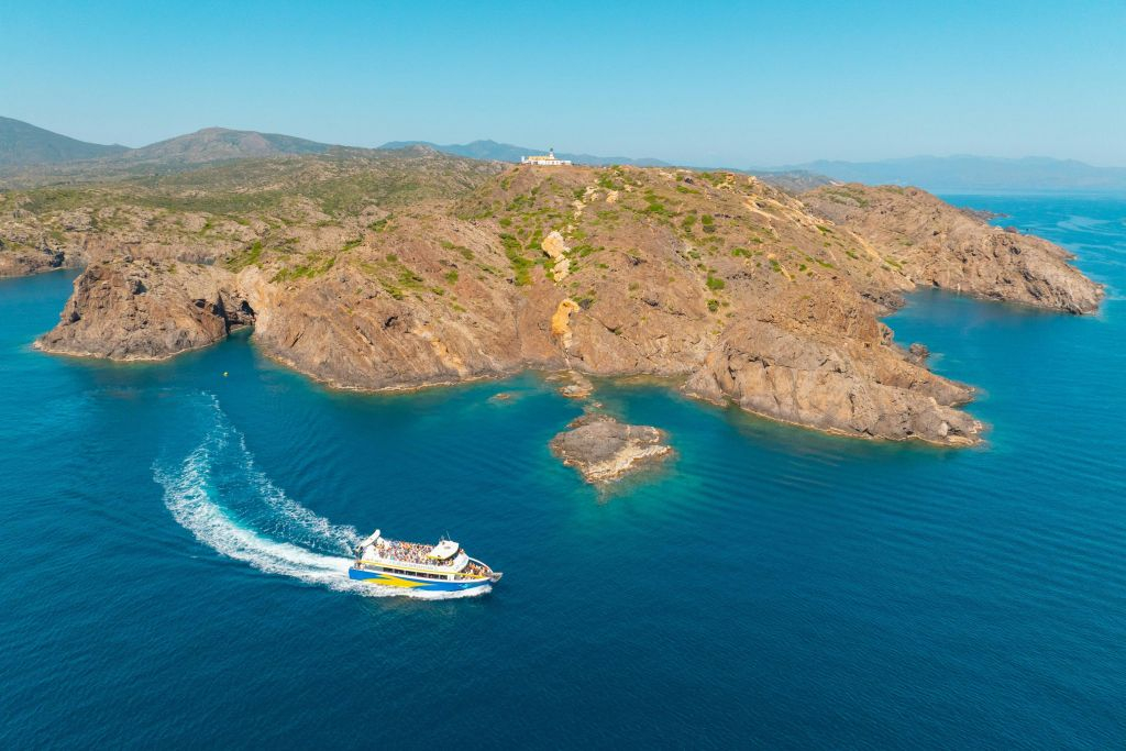 Cap de Creus: Excursión en barco + Parada para nadar