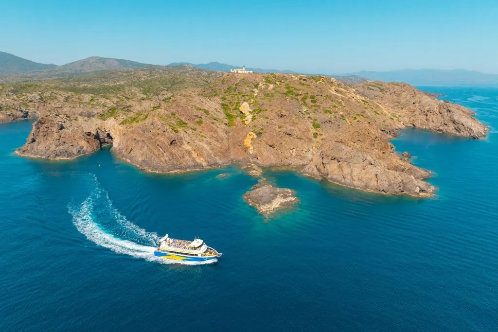 Cap de Creus: Excursión en barco + Parada para nadar