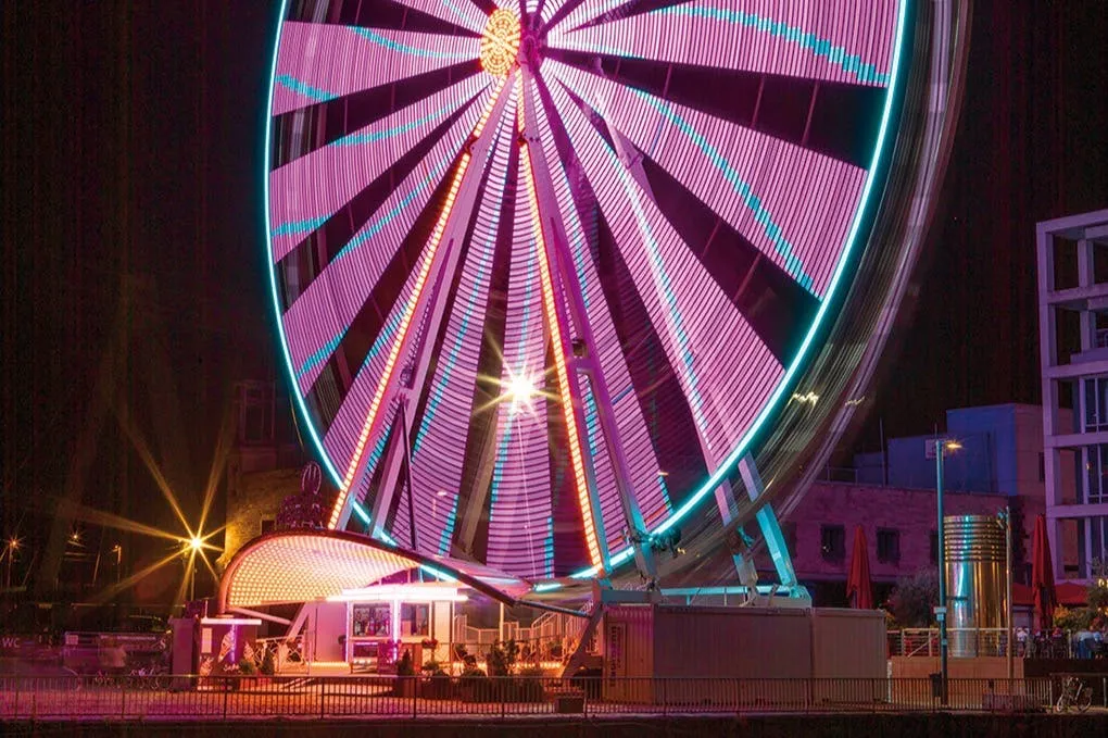 A roda-gigante de Colônia: bilhete de entrada