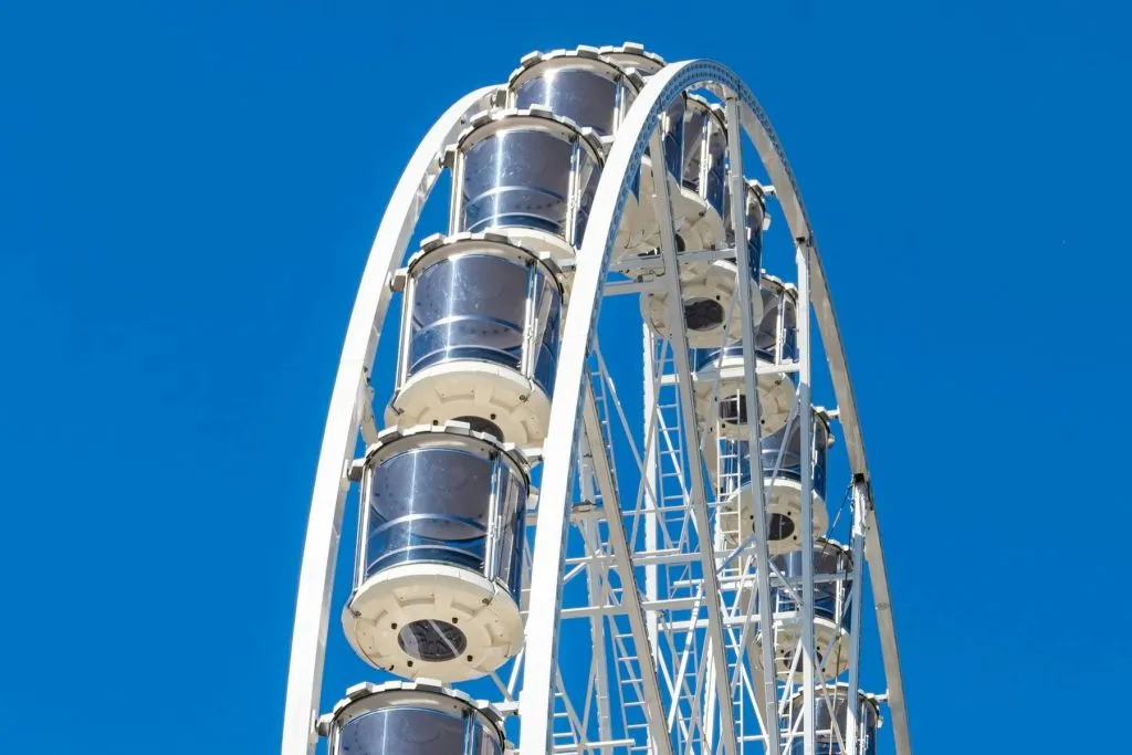 A roda-gigante de Colônia: bilhete de entrada