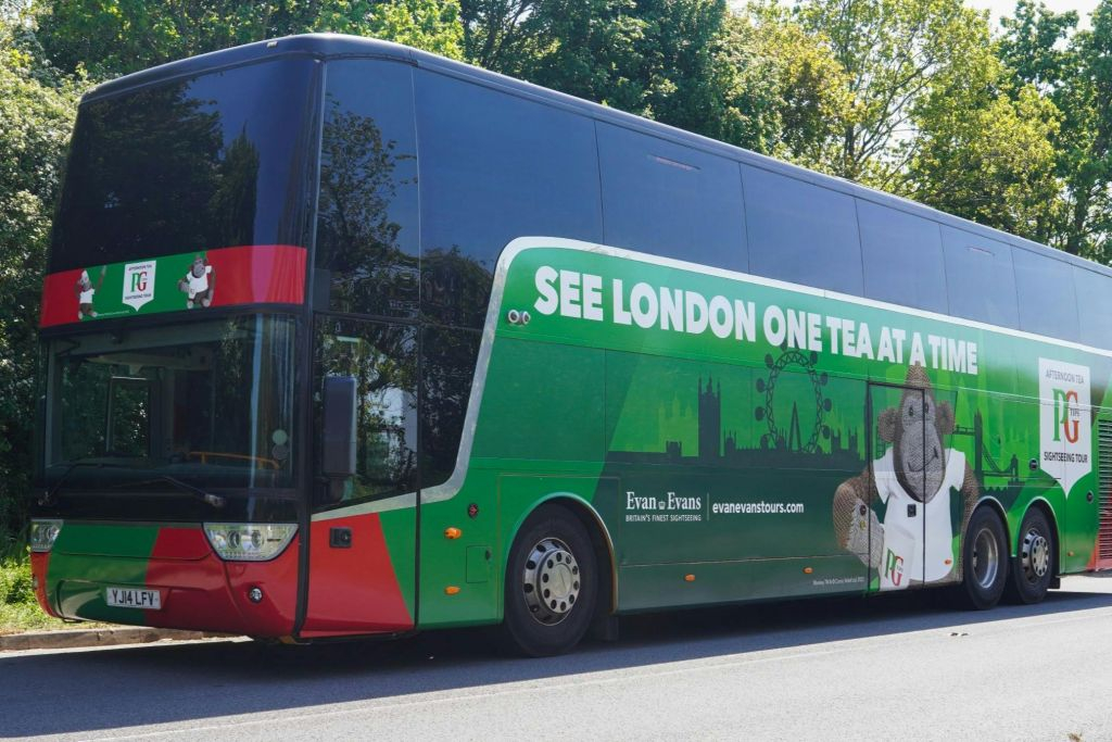PG Tips Afternoon Tea and Sightseeing Bus Tour