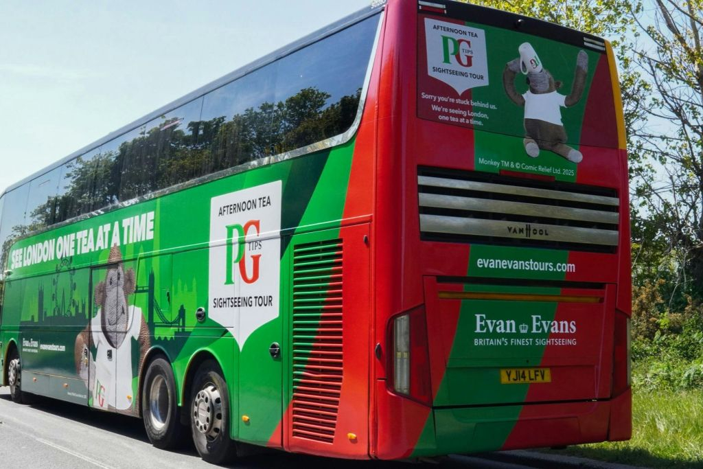 PG Tips Afternoon Tea and Sightseeing Bus Tour