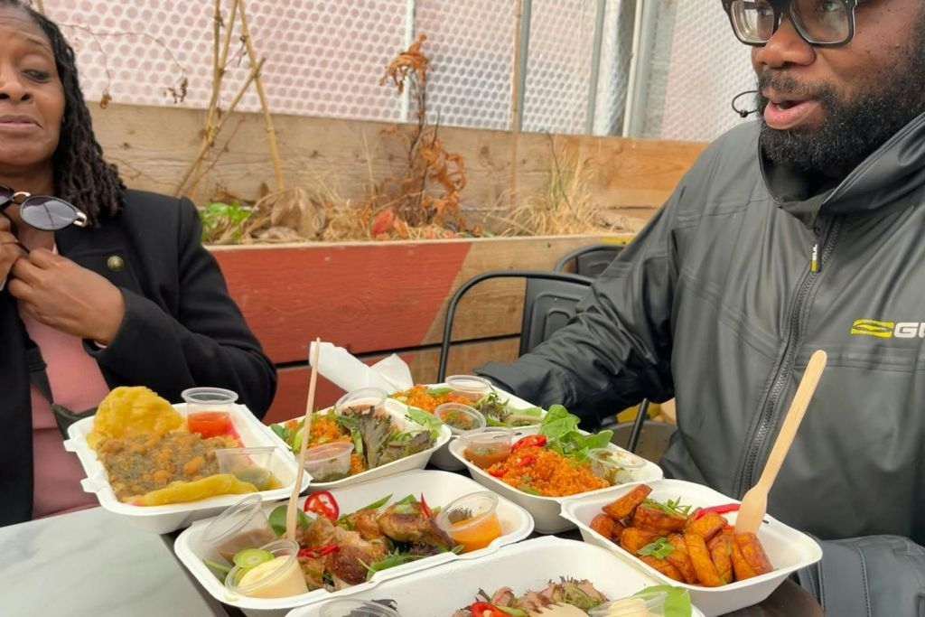 Londra: Tour del cibo africano e caraibico al mercato di Brixton