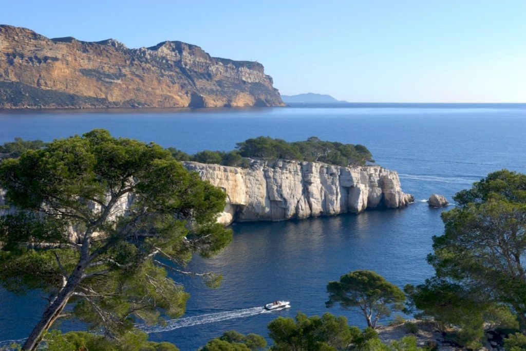 Parco Nazionale di Cassis e Calanques: Tour guidato da Aix-en-Provence + giro in barca