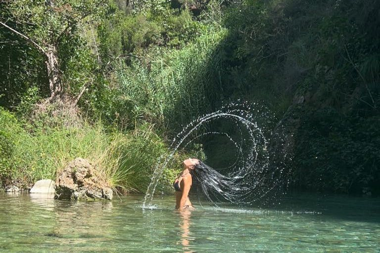 From Valencia: Montanejos Hot Springs & Girlfriend Waterfall with Food Included