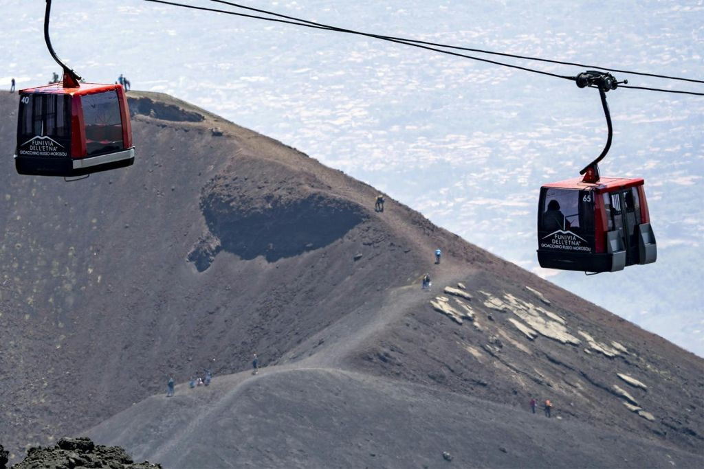 Monte Etna: Biglietto di andata e ritorno per la funivia