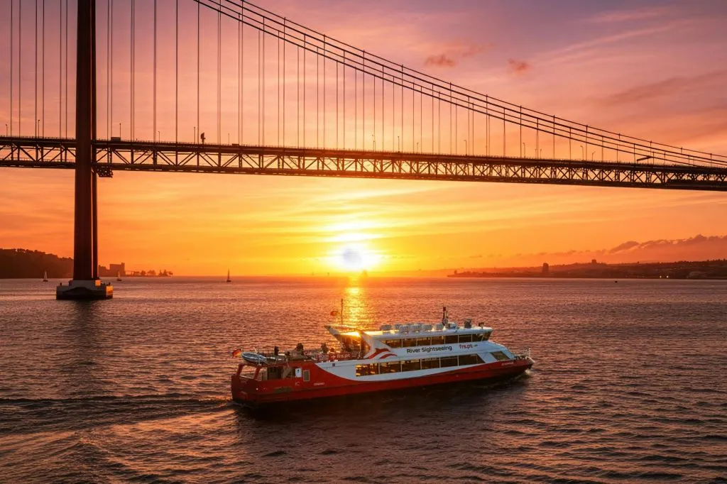 Lisbon: Tagus River Sunset Cruise