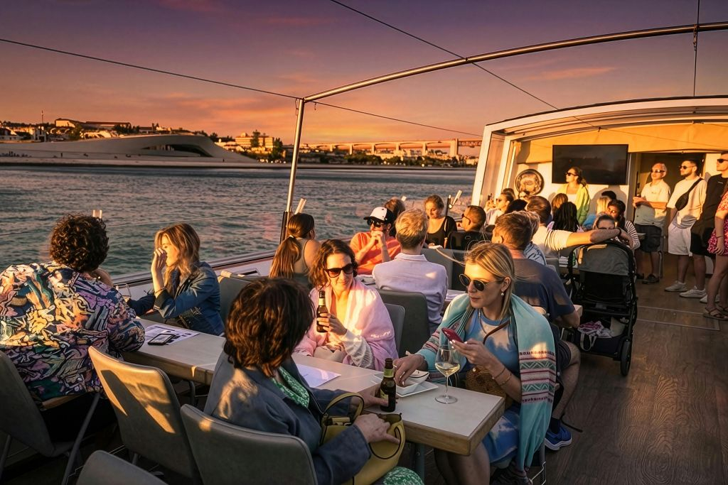 Lisbon: Tagus River Sunset Cruise