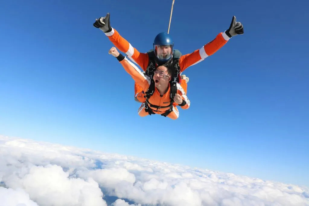 Prague: Tandem Skydiving Experience + Transfers