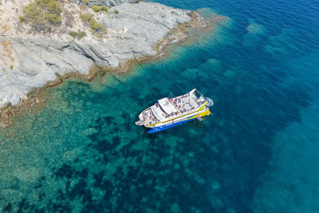 Cap Norfeu: Excursión en barco desde Roses