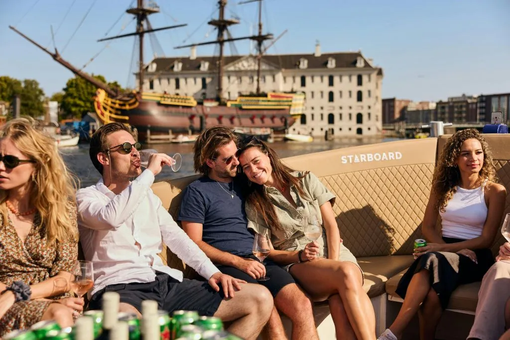 Amsterdam: SAIL 2025 Luxury Open Boat Cruise + Drink