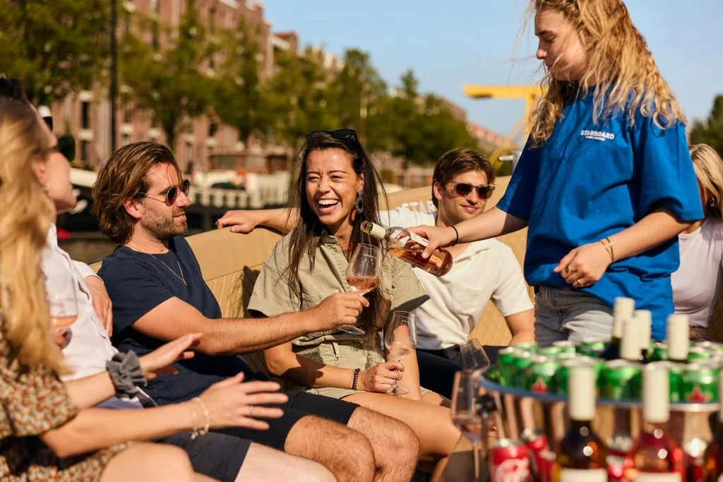 Amsterdam: SAIL 2025 Luxury Open Boat Cruise + Drink