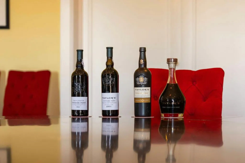Caves de vinho do Porto Taylor's: 4 provas de vinho