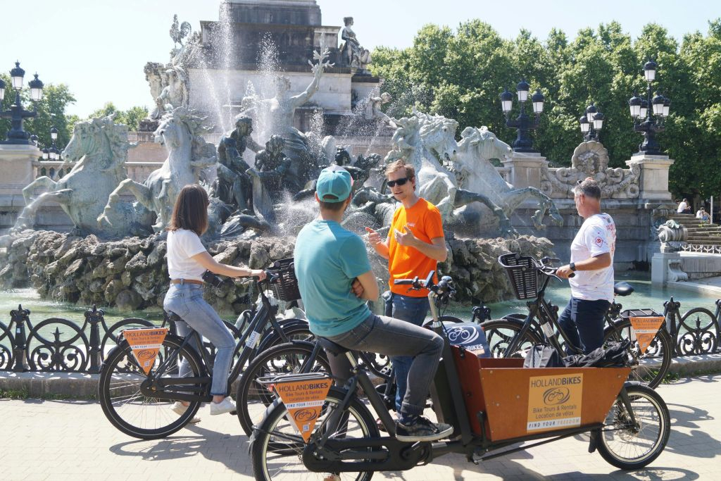 Bordeaux : visite guidée à vélo de 2,5 heures