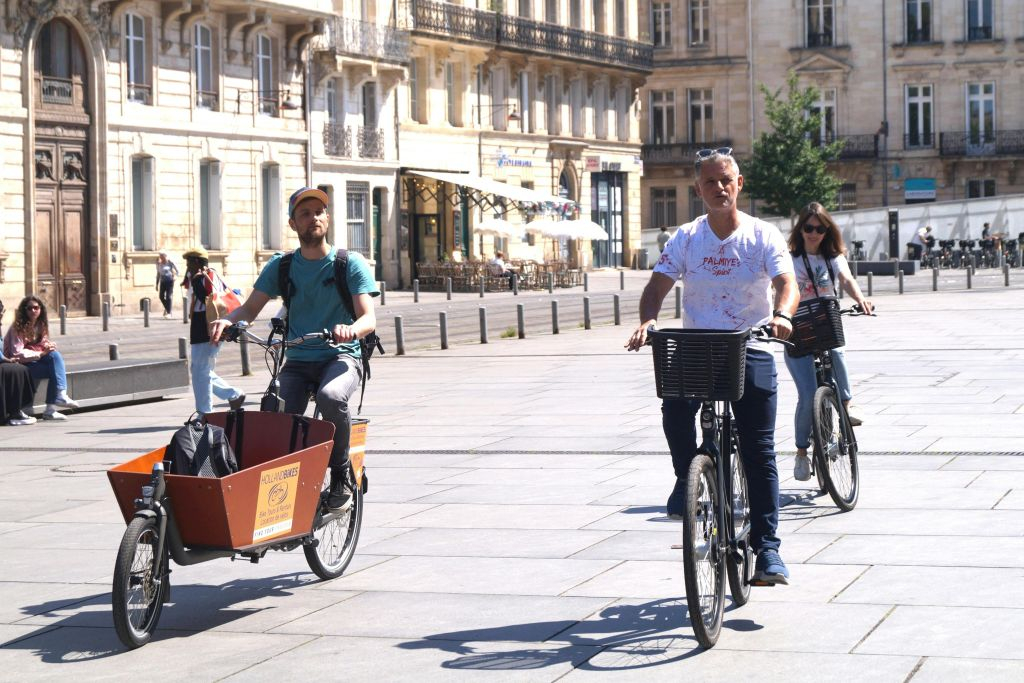 Bordeaux : visite guidée à vélo de 2,5 heures