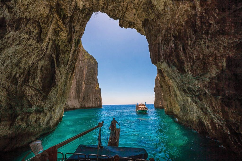 Paxos & Antipaxos Blue Caves Cruise (Gaios Village) From Corfu Port