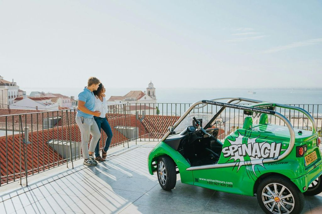 Lisbon: Self-Guided Electric Car Tour + Audio Guide