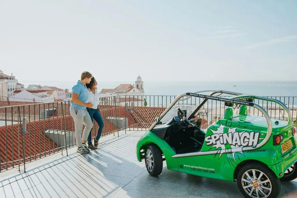 Lisbon: Self-Guided Electric Car Tour + Audio Guide