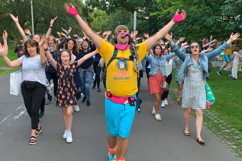 Edinburgh: Guided Silent Disco Adventure