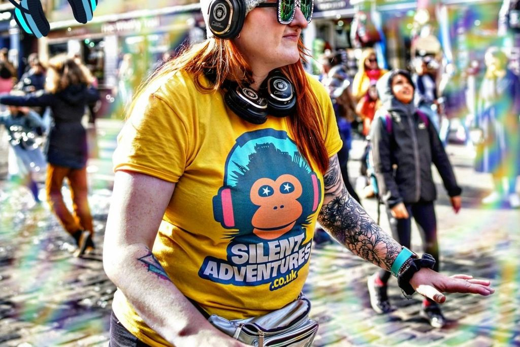 Edinburgh: Guided Silent Disco Adventure