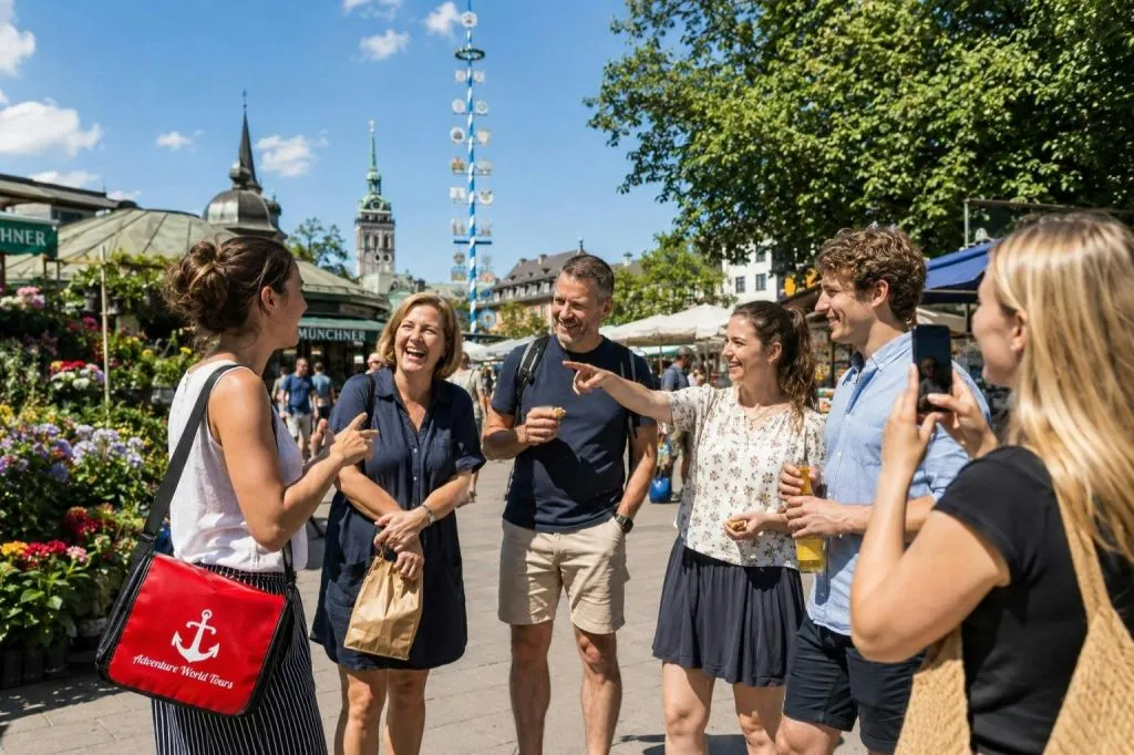 Munich : Visite guidée du Viktualienmarkt