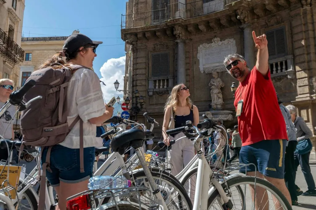 Palermo: tour guidato in bicicletta
