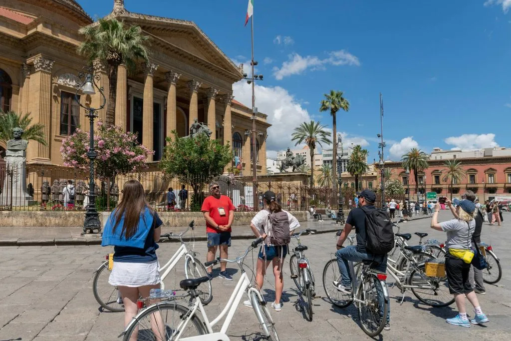 Palermo: tour guidato in bicicletta