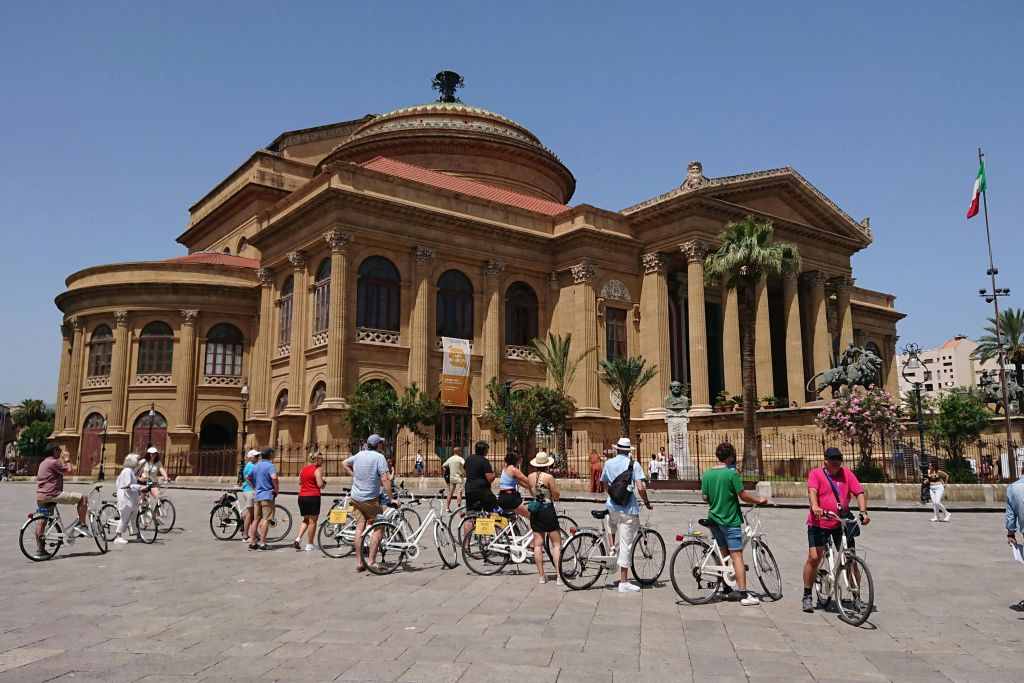 Palermo: tour guidato in bicicletta